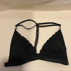Victoria’s Secret black lace bralette Small